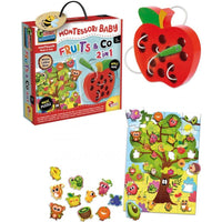 
              Montessori Baby Wood Fruits And Co
            