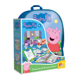 PEPPA PIG ZAINETTO COLORING AND DRAWING SCHOOL