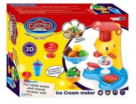 Colored Ice Cream Maker Dough Set
