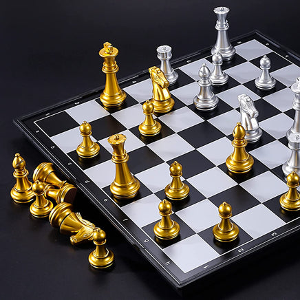Atosa Chess 23X17Cm Magnetic Interactive Board Game Golden