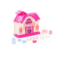 
              Fairy Tale doll house with furniture set 12 pieces
            