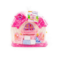
              Fairy Tale doll house with furniture set 12 pieces
            