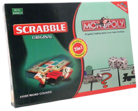 
              2-in-1 Monopoly & Scrabble
            